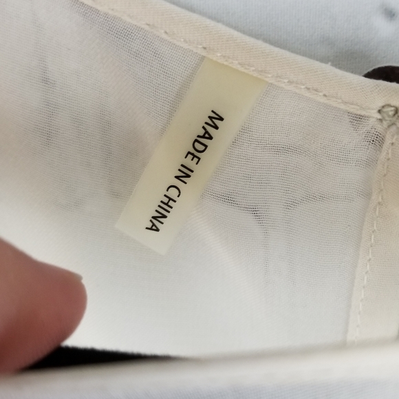 REBECCA TAYLOR | 100% silk animal print blouse - Picture 9 of 11